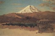 Frederic E.Church Mount Chimborazo,Ecuador oil painting artist